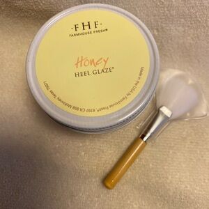 Honey Heel Glaze - Yellow and White